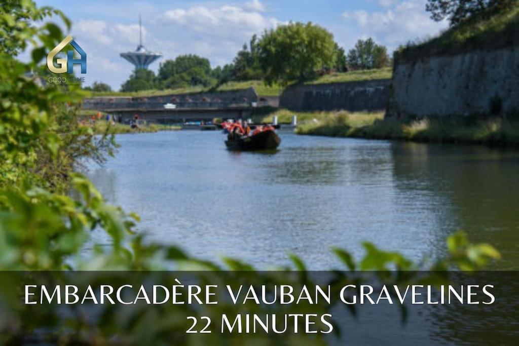 Villa Marine*La Capitainerie Coudekerque-Branche Kültér fotó